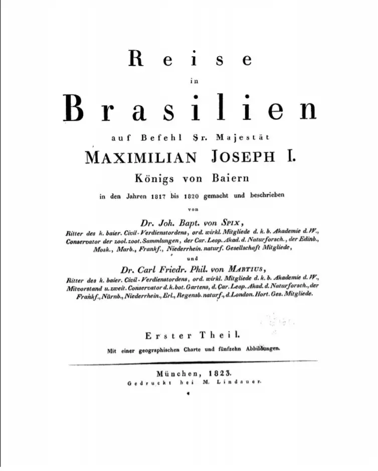 Domínio Público Johann Baptist von Spix