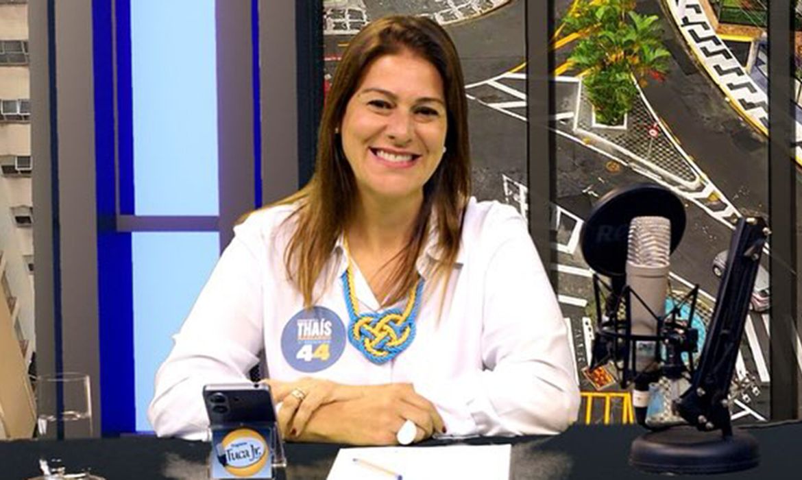 Guarujá (SP), 23/09/2024 - Candidata a prefeitura de Guarujá-SP, Thaís Margarido. Foto: thaismargaridooficial/Instagram