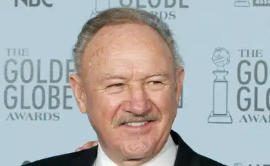 Ator Gene Hackman posa para foto no Globo de Ouro de 2003
19/01/2003 REUTERS/Andy Clark