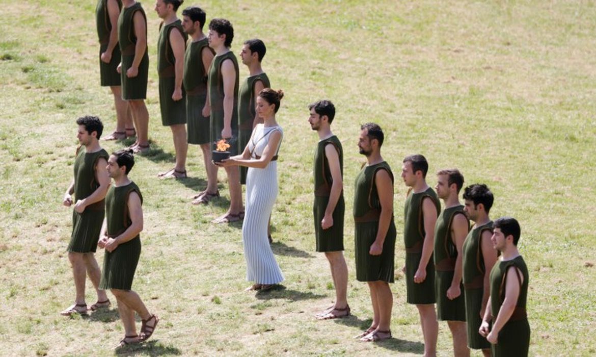 Símbolo dos Jogos Olímpicos da Modernidade, a Chama Olímpica faz parte de um ritual realizado desde a Grécia Antiga (Roberto Castro/Ministério do Esporte)
