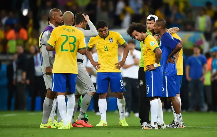 Brasil joga contra a Alemanha no Mineirão em Belo Horizonte (Marcello Casal Jr/Agência Brasil)