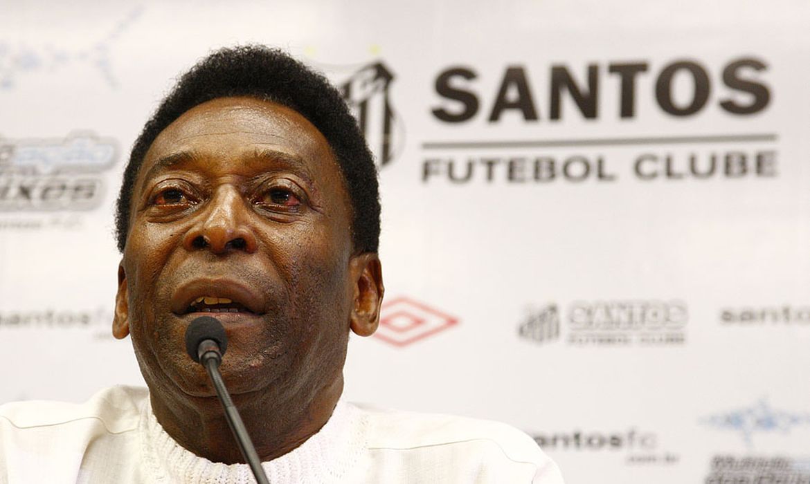 pelé, santos