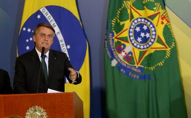 Presidente Jair Bolsonaro na Solenidade alusiva à Política Nacional para Recuperação das Aprendizagens na Educação Básica e ao MECPlace.