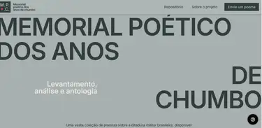 Memorial Poético dos Anos de Chumbo