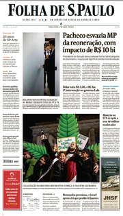 Capa do Jornal Folha de S. Paulo Edição 2024-04-02