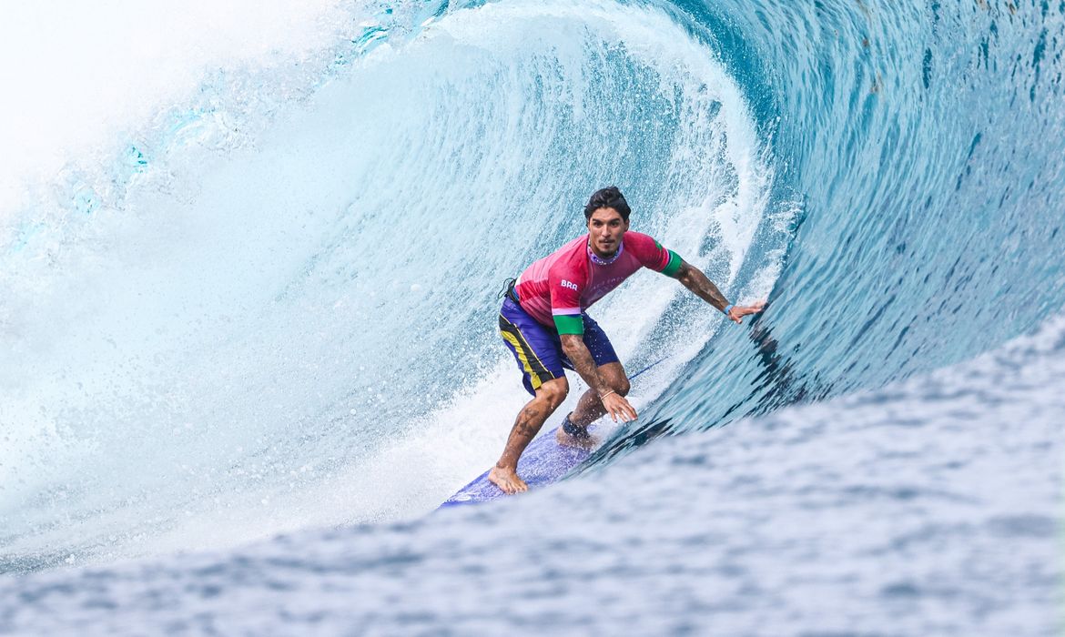 William Lucas/COB/Direitos Reservados gabriel medina, paris 2024, surfe