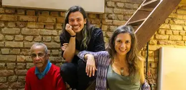 Zé Carlos Medeiros, Marcelo Cervone e Aisling Groves-McKeown