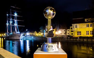 Taça da Copa do Mundo de Futsal.