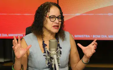 Brasília (DF) 16/10/2025 - A Ministra da Ciência, Tecnologia e Inovações, Luciana Santos, no programa Bom Dia, Ministra. Foto: Fabio Rodrigues-Pozzebom/ Agência Brasil