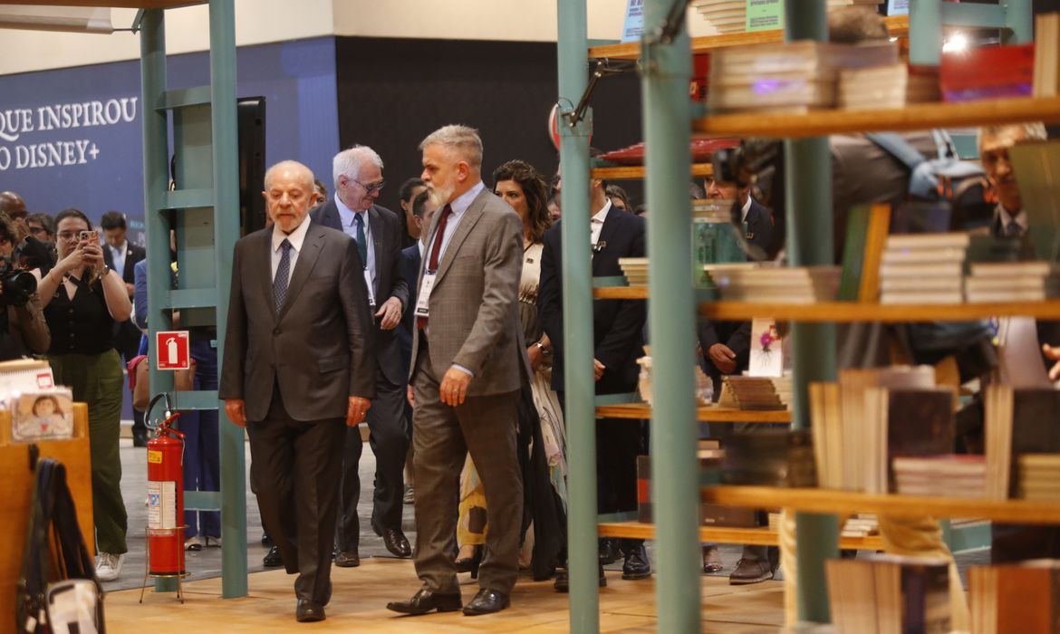 São Paulo (SP) 05/09/2024 Presidente Lula participa da abertura da Bienal do Livro de São Paulo 

Foto: Paulo Pinto/Agência Brasil