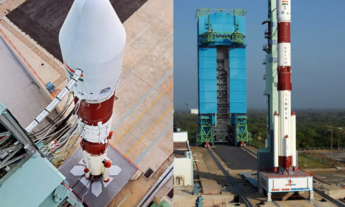 ISRO (Organização Indiana de Pesquisa Espacial) lançamento do satélite 100% projetado no Brasil, Amazonia-1