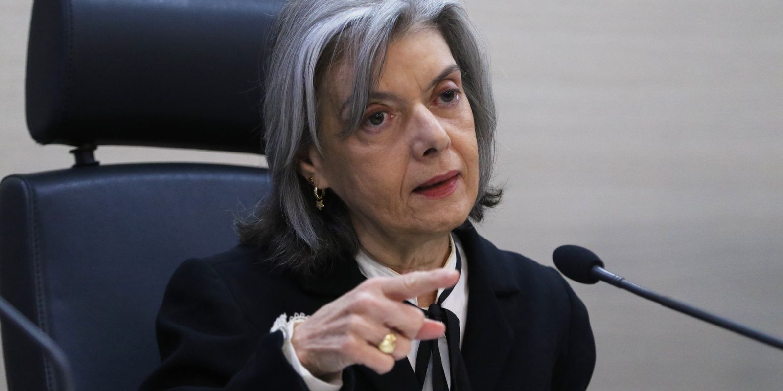 "Não somos coitadas", diz Cármen Lúcia sobre mulheres na política 1 trbr7037