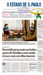 Capa do Jornal O Estado de S. Paulo Edição 2024-04-06