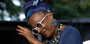 Célia Sampaio, cantora conhecida como a Dama do Reggae