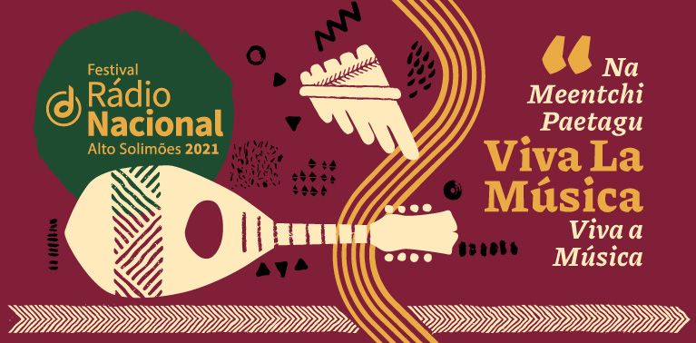 Banner Festival Rádio Nacional do Alto Solimões 2021 - destaque principal