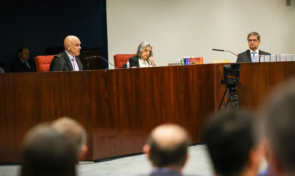 Brasília (DF) 09/09/2025 - O Supremo Tribunal Federal (STF) retoma o julgamento dos réus do Núcleo 1 da trama golpista  Foto: Fabio Rodrigues-Pozzebom/ Agência Brasil