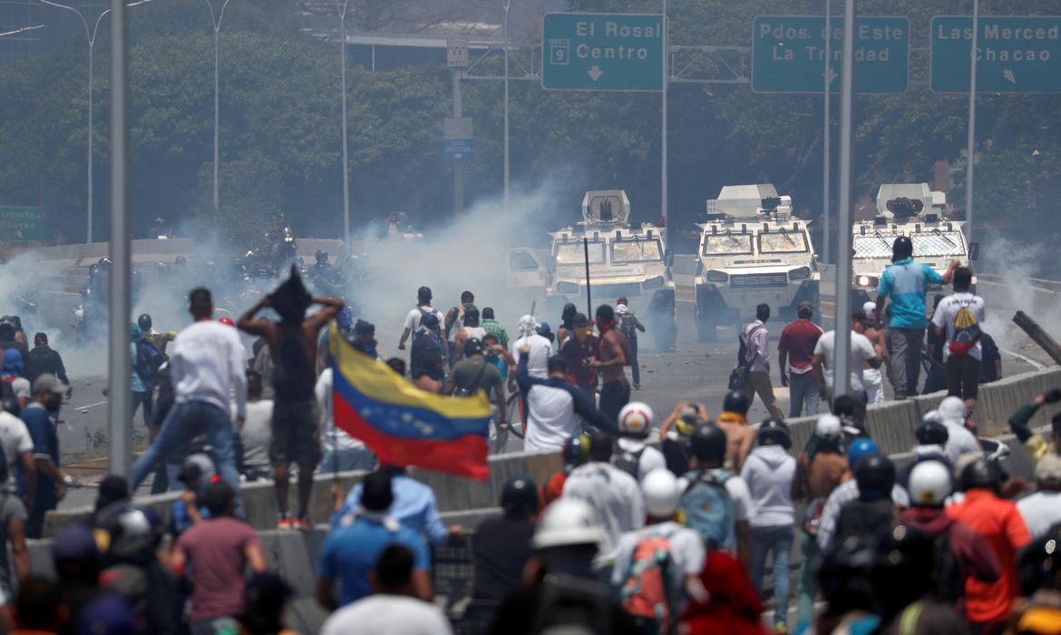 Venezuela, golpe, manifestações