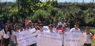 Escola Municipal Miguel Calmon adere ao Programa "Esse Rio é Meu"