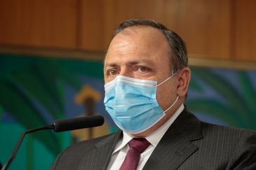 (Brasília - DF, 06/08/2020) Palavras do Ministro interino da Saúde,  Eduardo Pazuello.
Foto: Carolina Antunes/PR