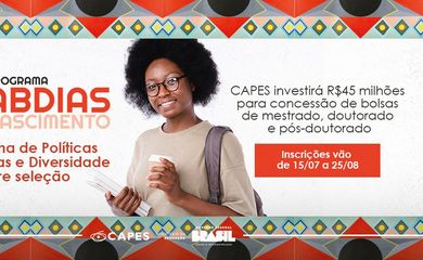 Brasília (DF) - Governo retoma o Programa de Desenvolvimento Acadêmico Abdias Nascimento
Arte: Capes/Secom