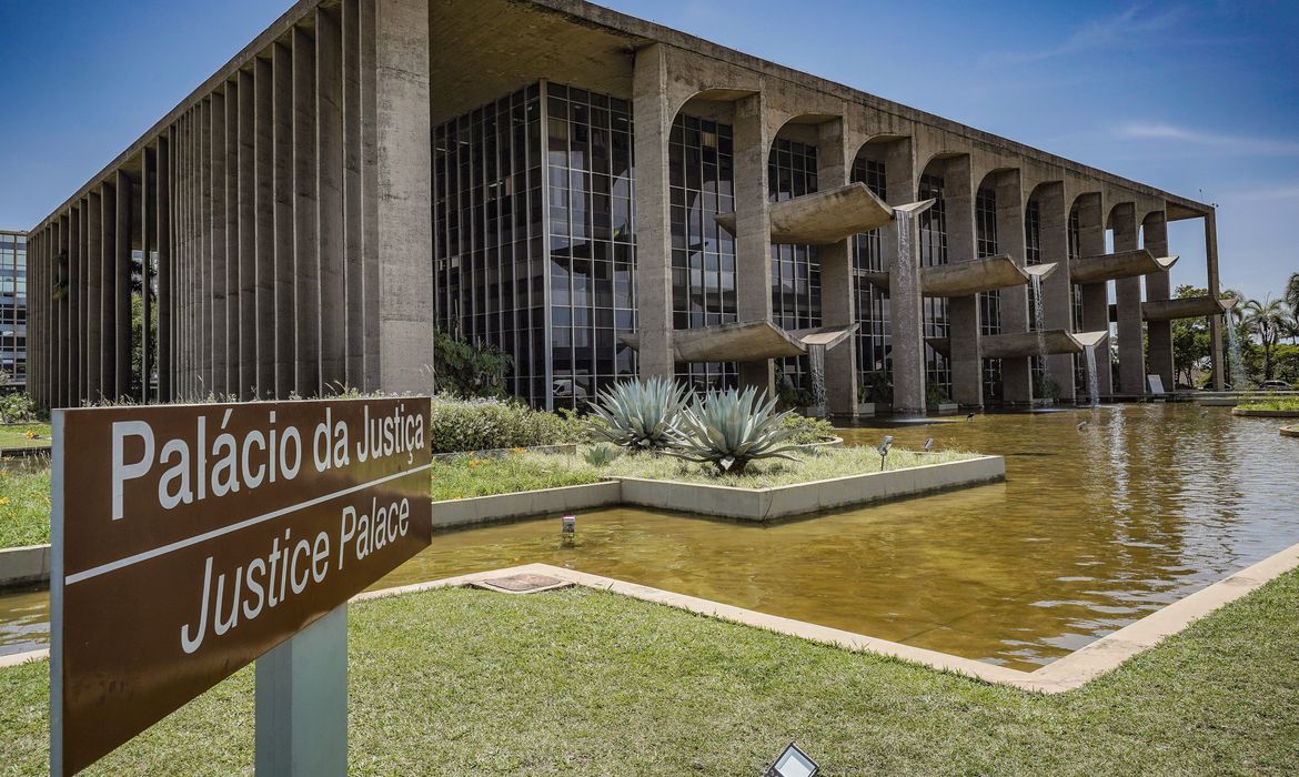 Brasília (DF), 11/10/2023, Prédio do Palácio da Justiça, na Esplanada dos Ministérios em Brasília.  Foto: Rafa Neddermeyer/Agência Brasil