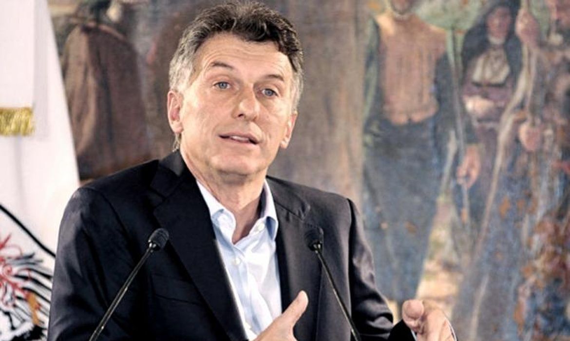 candidato à Presidência da Argentina  Mauricio Macri