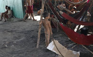 Surucucu (RR), 09/02/2023 - Deslocamento de equipes da Força Nacional do SUS para atendimento em Surucucu, na Terra Indígena Yanomami. Foto: Fernando Frazão/Agência Brasil