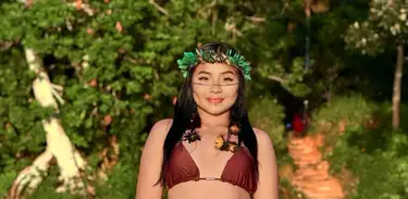 Rayane Ramos, da etnia Tikuna concorre ao concurso de beleza Miss Tabatinga 2026