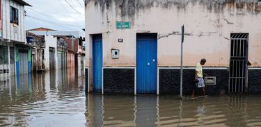 Enchentes na Bahia