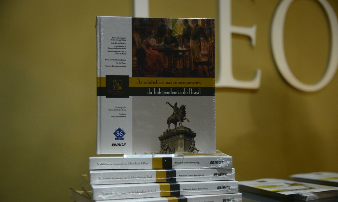 IBGE lança na Biblioteca Nacional o livro As Estatísticas nas Comemorações da Independência do Brasil 