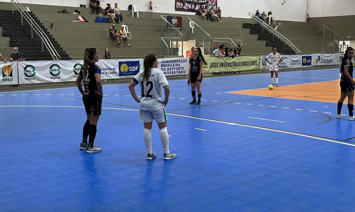 jubs, futsal, Bella e Natalinha. Foto: Maurício Costa/Agência Brasil
