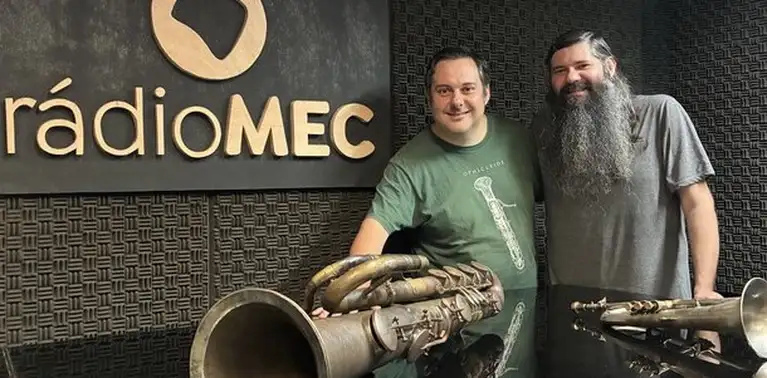Everson e Aquiles Moraes, músicos e irmãos 