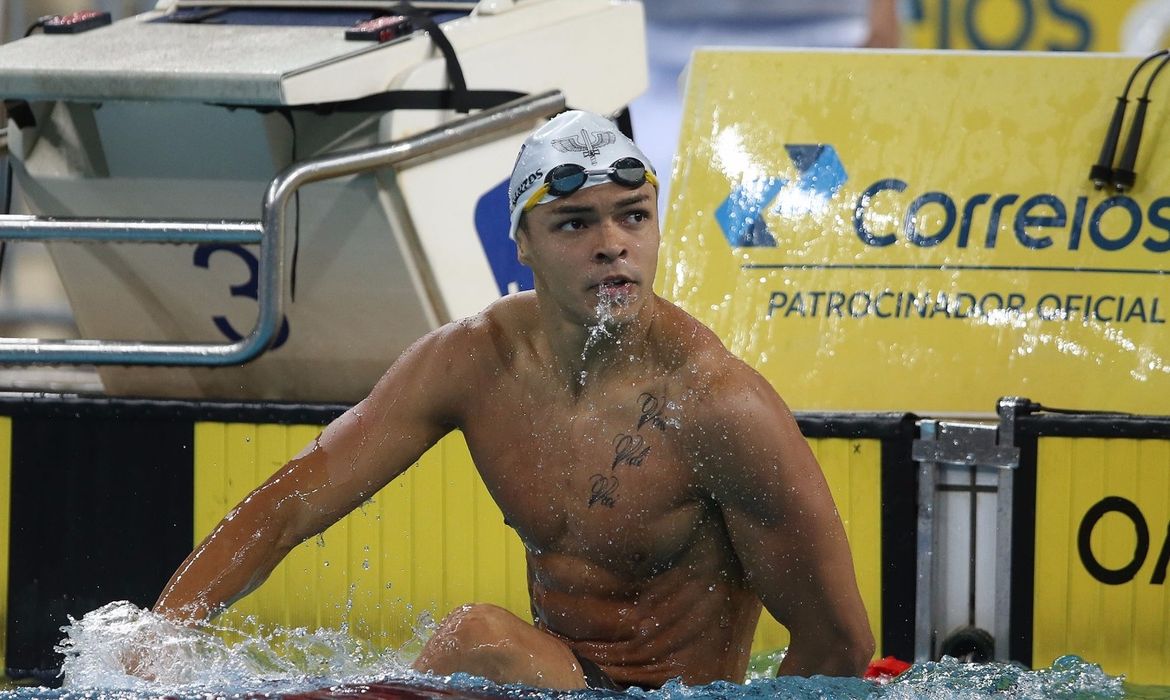  Gabriel Santos. Trofeu Maria Lenk. Parque Aquatico Maria Lenk. 04 de Maio de 2017, Rio de Janeiro, RJ, Brasil. Foto: Satiro Sodré/SSPress/CBDA

