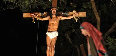 Paixão de Cristo no Bairro Cruzeiro Novo, em 2011