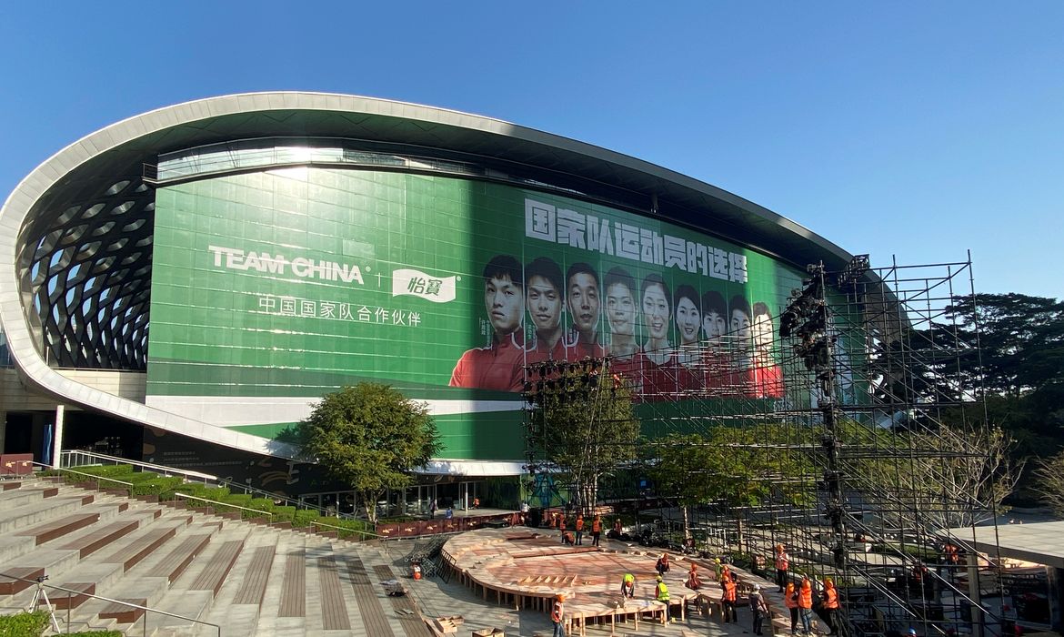 Shenzhen Bay Sports Centre, que recebeu o WTA Finals de 2019