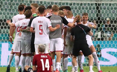 Dinamarca se classifica para a semifinal da Euro 2020
