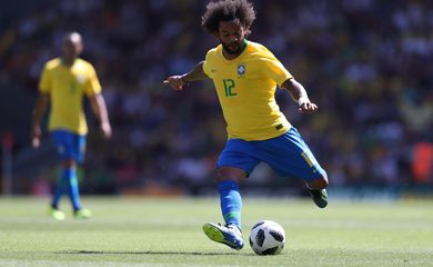 Marcelo - seleo braileira - 3 de junho de 2018 - Brasil x Crocia