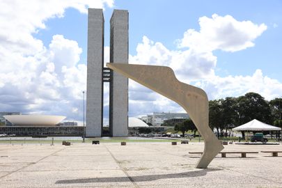 Brasília, (DF) -  Projeto de recuperação da Praça dos Três Poderes. Foto Valter Campanato/Agência Brasil.