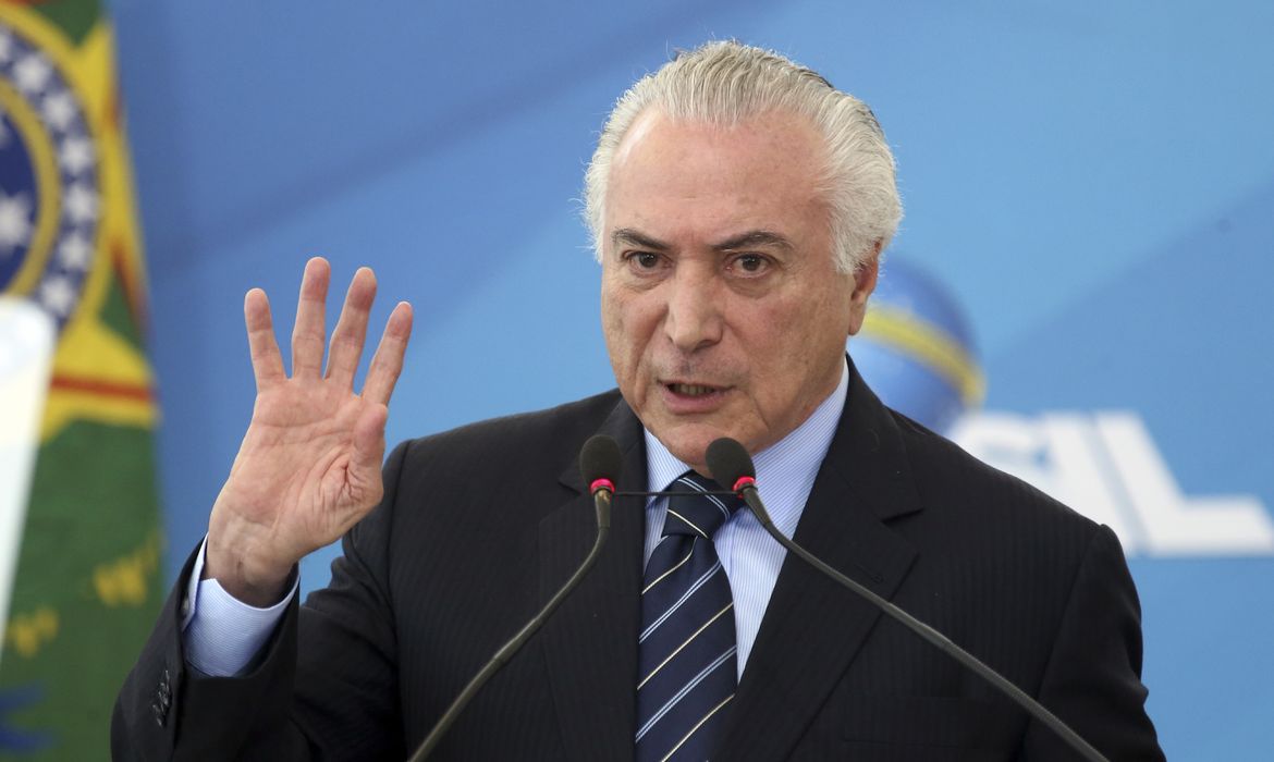 Brasília - O presidente Michel Temer anuncia novos recursos para ampliar o atendimento à população (Antonio Cruz/Agência Brasil)