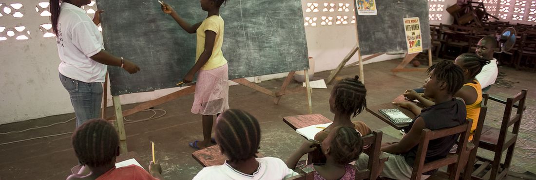 Escola na Libéria