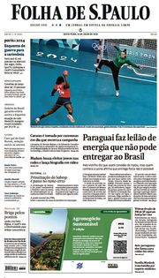 Capa do Jornal Folha de S. Paulo Edição 2024-07-26