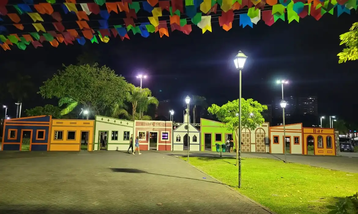 João Pessoa (PB), 20/06/2025 - Festa junina no Parque Solon de Lucena. Foto: Prefeitura de João Pessoa/Divulgação