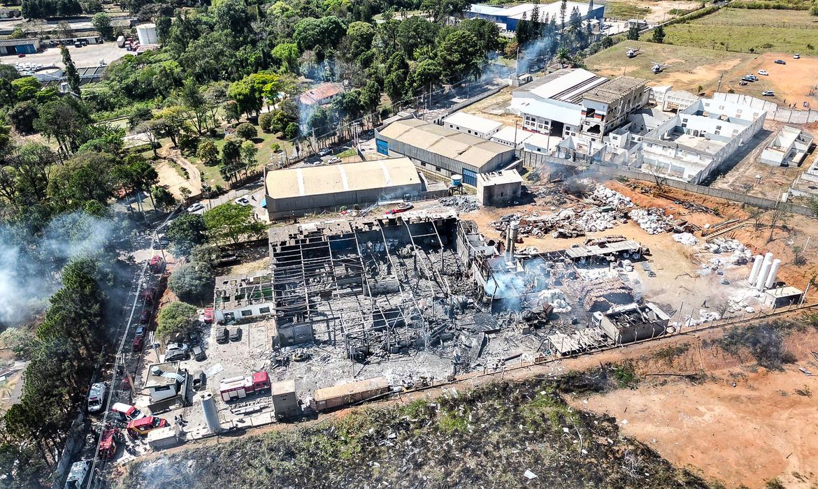 01/09/2023, Prefeitura de Cabreúva decreta luto de três dias após explosão em metalúrgica. Foto: Pref. Cabreúva/ Divulgação