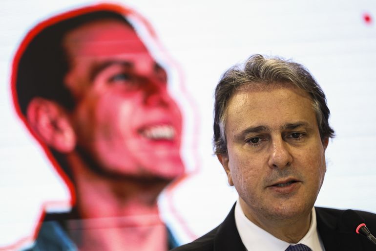 Brasília (DF), 13/01/2025 - O ministro da Educação, Camilo Santana, durante coletiva de imprensa para apresentação dos resultados do Exame Nacional do Ensino Médio 2024. Foto: Marcelo Camargo/Agência Brasil