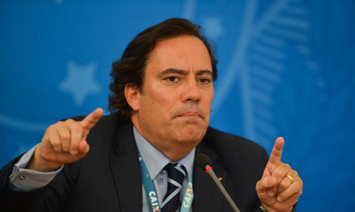 O presidente da Caixa Econômica Federal, Pedro Guimarães.
