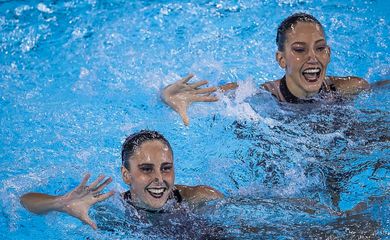 Laura Miccuci e Luisa Borges formarão o dueto titular do Brasil para o Pré-Olímpico de Nado Artístico.