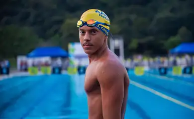 Júlio Cesar Gomes Santana, nadador, jubs
