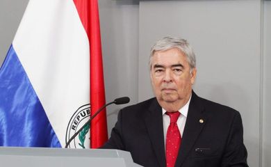 O vice-chanceler do Paraguai, Hugo Saguier