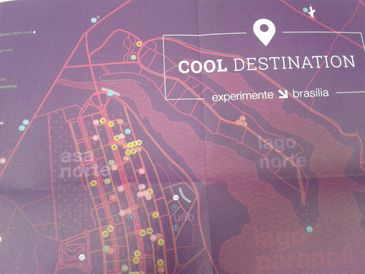 Mapa Brasília Cool Destination