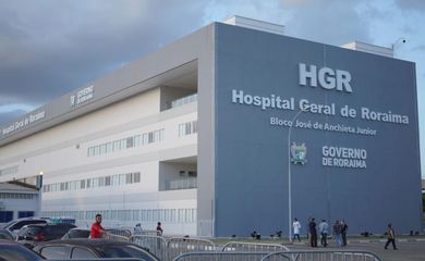 Hospital Geral de Roraima. Foto divulgação
